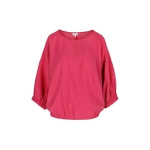 Red Satin Women's Top